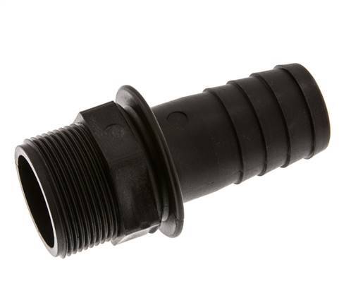G 1 1/2'' Macho x 38mm Polipropileno (PP) Llave de manguera 10 Bar