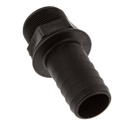 G 1 1/2'' Macho x 38mm Polipropileno (PP) Llave de manguera 10 Bar