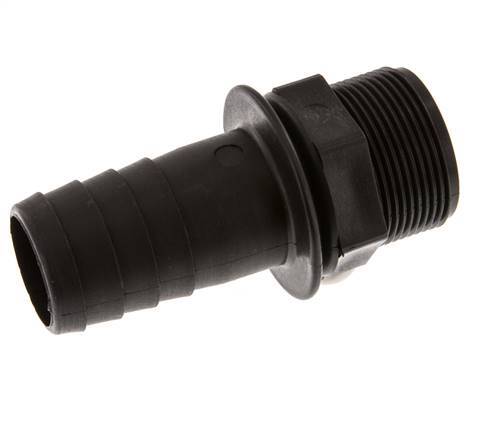G 1 1/2'' Macho x 38mm Polipropileno (PP) Llave de manguera 10 Bar