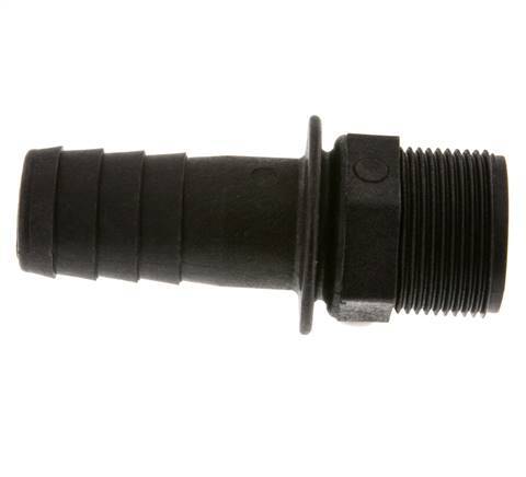G 1 1/4'' Macho x 32mm Polipropileno (PP) Llave de manguera 10 Bar