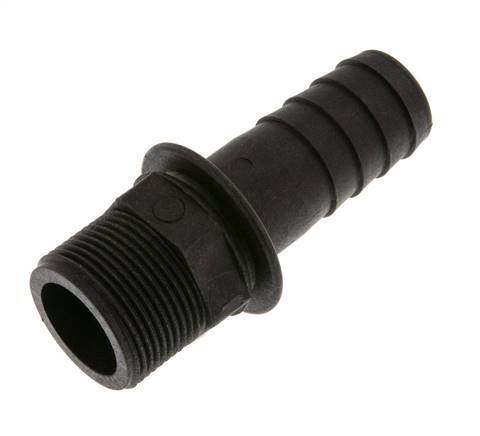 G 1 1/4'' Macho x 32mm Polipropileno (PP) Llave de manguera 10 Bar
