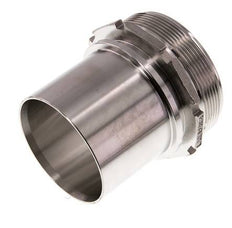 G 3'' Macho x 75mm Llave de manguera de acero inoxidable con collarín de seguridad DIN 2817