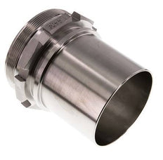 G 4'' Macho x 100mm Llave de manguera de acero inoxidable con collarín de seguridad DIN 2817