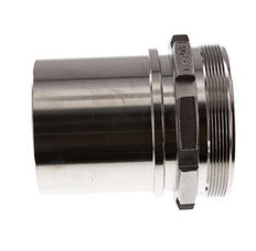 G 4'' Macho x 100mm Llave de manguera de acero inoxidable con collarín de seguridad DIN 2817