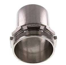 G 4'' Macho x 100mm Llave de manguera de acero inoxidable con collarín de seguridad DIN 2817