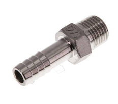 R 1/4'' Macho x 9mm Llave de manguera de acero inoxidable 16 Bar