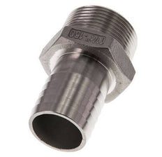 R 1 1/4'' Macho x 32mm Llave de manguera de acero inoxidable 16 Bar