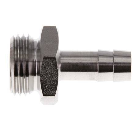 G 1/2'' Macho x 10mm Llave de manguera de acero inoxidable 40 Bar