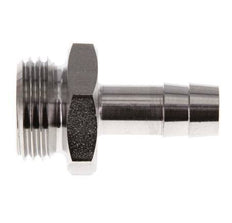 G 1/2'' Macho x 10mm Llave de manguera de acero inoxidable 40 Bar