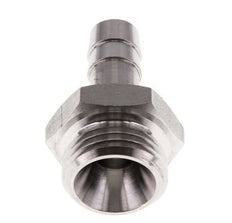 G 1/2'' Macho x 10mm Llave de manguera de acero inoxidable 40 Bar