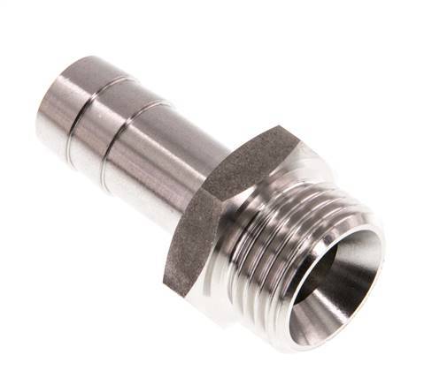 G 1/2'' Macho x 13mm Llave de manguera de acero inoxidable 40 Bar