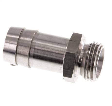 G 1/2'' Macho x 19mm Llave de manguera de acero inoxidable 40 Bar