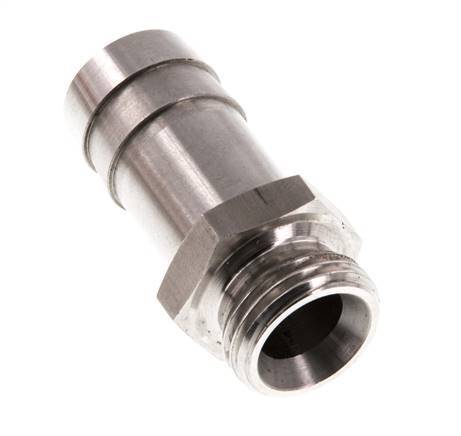G 1/2'' Macho x 19mm Llave de manguera de acero inoxidable 40 Bar