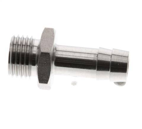 G 1/4'' Macho x 9mm Llave de manguera de acero inoxidable 40 Bar