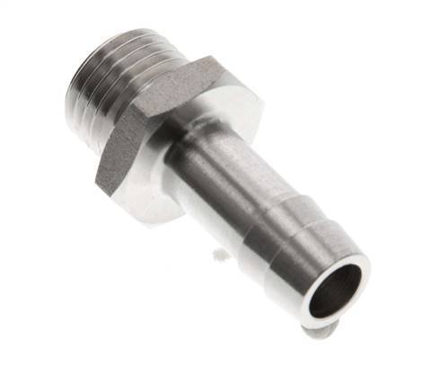 G 1/4'' Macho x 9mm Llave de manguera de acero inoxidable 40 Bar