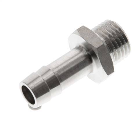 G 1/4'' Macho x 9mm Llave de manguera de acero inoxidable 40 Bar