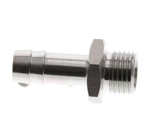 G 1/4'' Macho x 9mm Llave de manguera de acero inoxidable 40 Bar