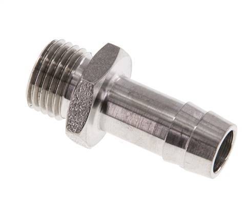 G 1/4'' Macho x 10mm Llave de manguera de acero inoxidable 40 Bar