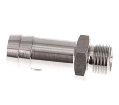 G 1/4'' Macho x 13mm Llave de manguera de acero inoxidable 40 Bar