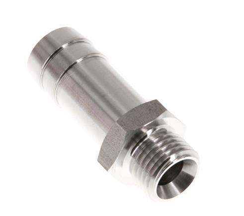 G 1/4'' Macho x 13mm Llave de manguera de acero inoxidable 40 Bar