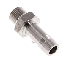 G 1/8'' Macho x 8mm Llave de manguera de acero inoxidable 40 Bar