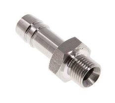 G 1/8'' Macho x 8mm Llave de manguera de acero inoxidable 40 Bar