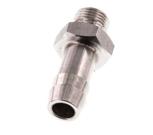 G 1/8'' Macho x 9mm Llave de manguera de acero inoxidable 40 Bar