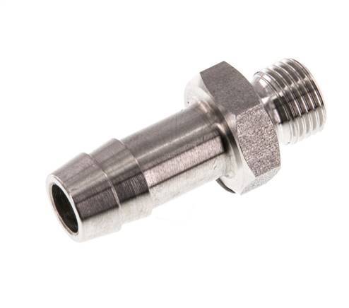 G 1/8'' Macho x 9mm Llave de manguera de acero inoxidable 40 Bar