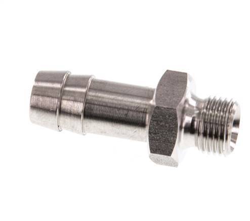 G 1/8'' Macho x 9mm Llave de manguera de acero inoxidable 40 Bar