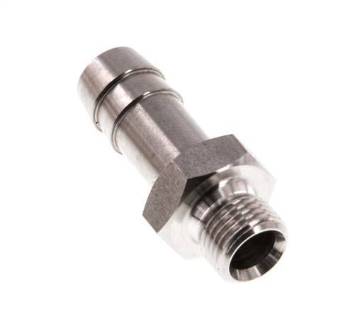 G 1/8'' Macho x 9mm Llave de manguera de acero inoxidable 40 Bar