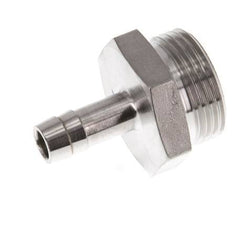 G 3/4'' Macho x 9mm Llave de manguera de acero inoxidable 40 Bar