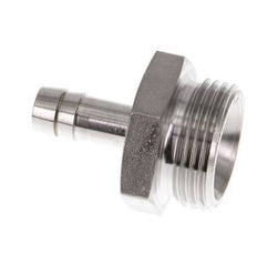 G 3/4'' Macho x 9mm Llave de manguera de acero inoxidable 40 Bar