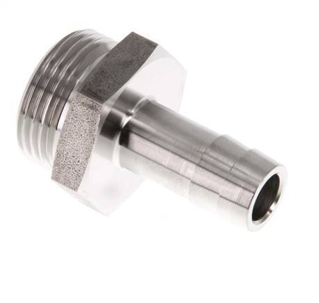G 3/4'' Macho x 13mm Llave de manguera de acero inoxidable 40 Bar