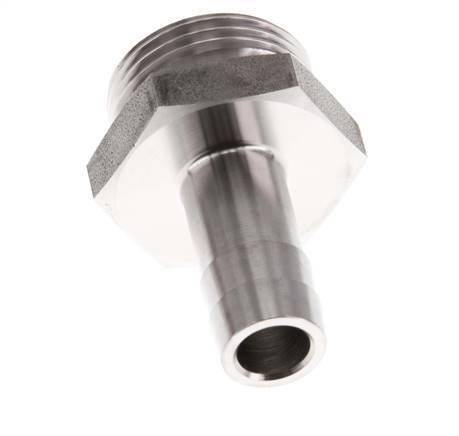 G 3/4'' Macho x 13mm Llave de manguera de acero inoxidable 40 Bar