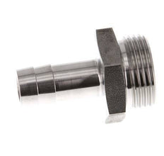 G 3/4'' Macho x 13mm Llave de manguera de acero inoxidable 40 Bar