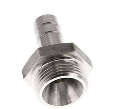 G 3/4'' Macho x 13mm Llave de manguera de acero inoxidable 40 Bar