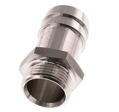 G 3/4'' Macho x 25mm Llave de manguera de acero inoxidable 40 Bar