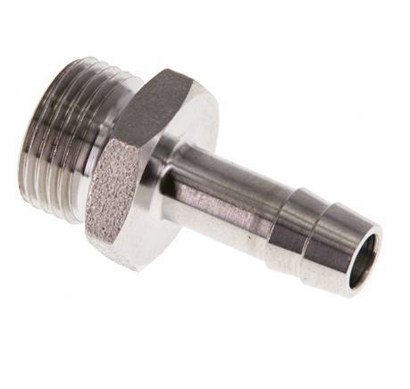 G 3/8'' Macho x 8mm Llave de manguera de acero inoxidable 40 Bar