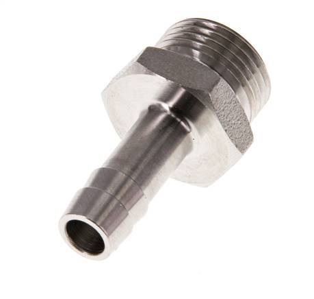 G 3/8'' Macho x 8mm Llave de manguera de acero inoxidable 40 Bar