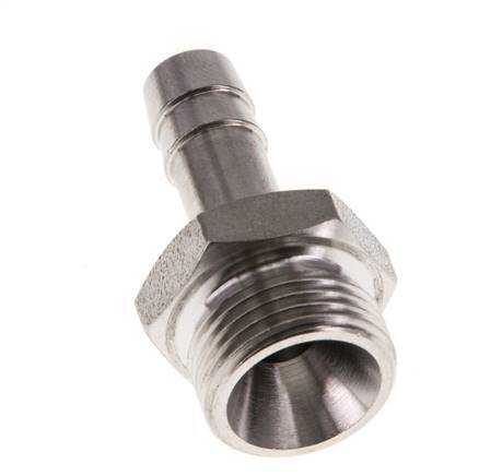 G 3/8'' Macho x 8mm Llave de manguera de acero inoxidable 40 Bar