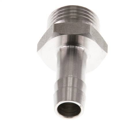 G 3/8'' Macho x 9mm Llave de manguera de acero inoxidable 40 Bar