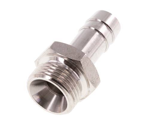 G 3/8'' Macho x 10mm Llave de manguera de acero inoxidable 40 Bar