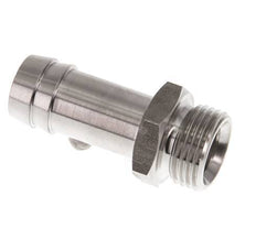 G 3/8'' Macho x 13mm Llave de manguera de acero inoxidable 40 Bar