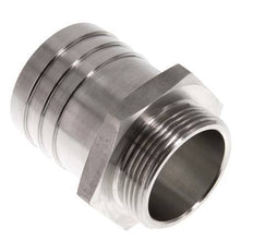 G 1 1/2'' Macho x 50mm Llave de manguera de acero inoxidable 40 Bar