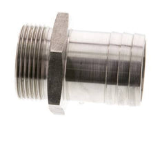 G 1 1/4'' Macho x 38mm Llave de manguera de acero inoxidable 40 Bar