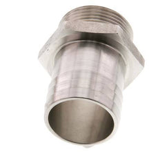 G 1 1/4'' Macho x 38mm Llave de manguera de acero inoxidable 40 Bar