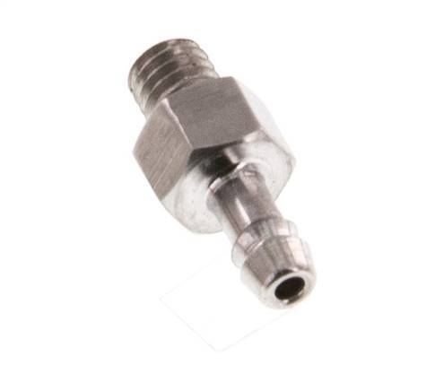 M3 Macho x 2mm Acero inoxidable Llave de manguera 40 Bar
