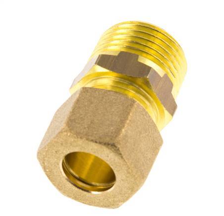 R 1/2'' Macho x 12mm Racor de compresión recto 75 Bar DIN EN 1254-2