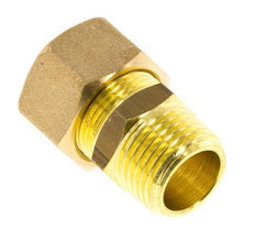 R 1/2'' Macho x 16mm Racor de compresión recto de latón 76 Bar DIN EN 1254-2