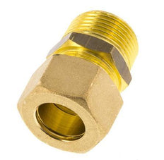 R 3/4'' Macho x 18mm Racor de compresión recto de latón 67 Bar DIN EN 1254-2